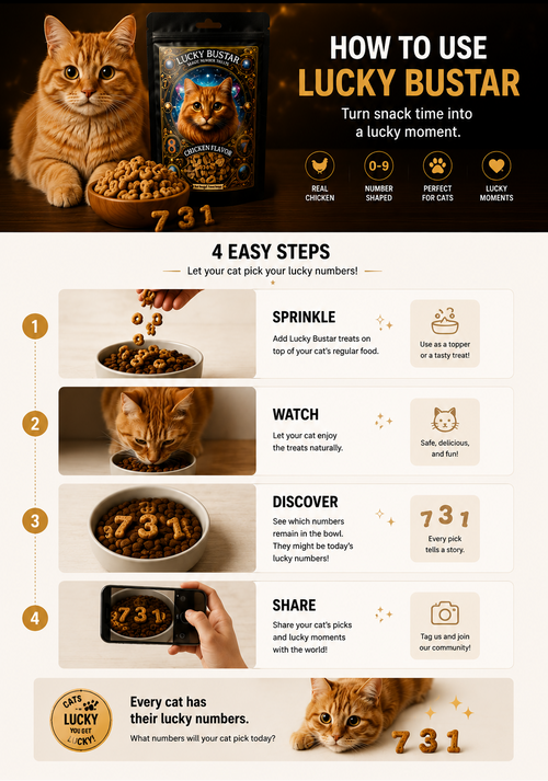 Pet parents sharing lucky number results from Lucky Bustar interactive pet treat experience
